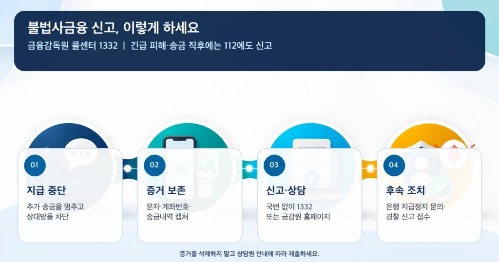 법정 최고 금리 불법 선이자 사기 피해 예방