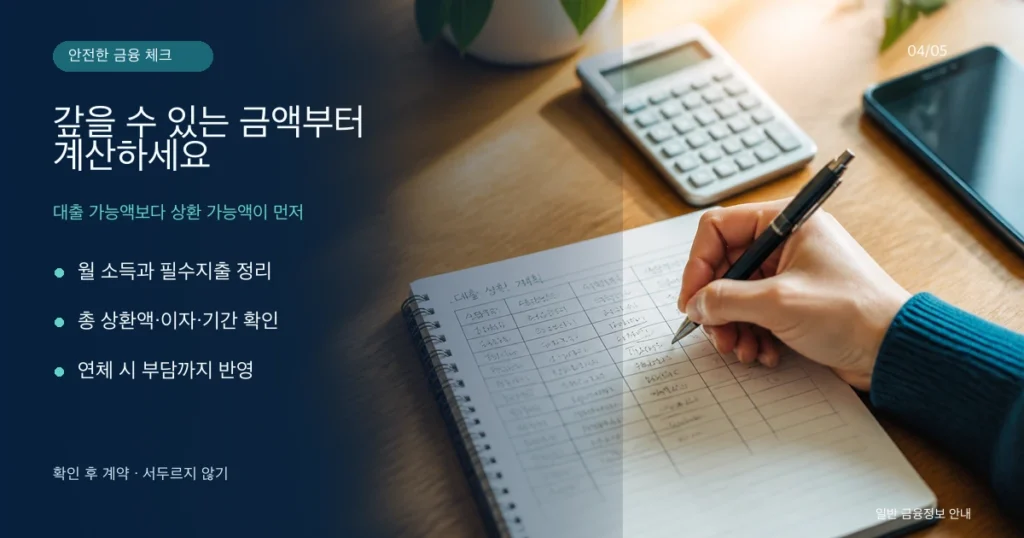 불법사금융 피해 및 체크리스트