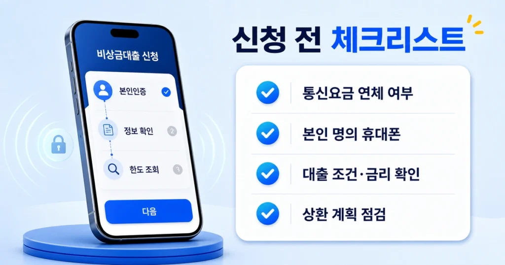 비상금대출 신청법
