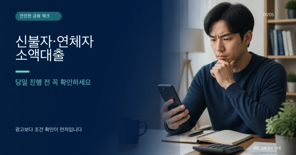 신불자 소액대출