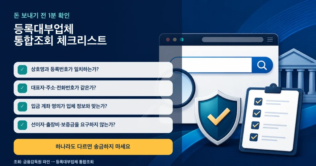 출장비 요구 사기