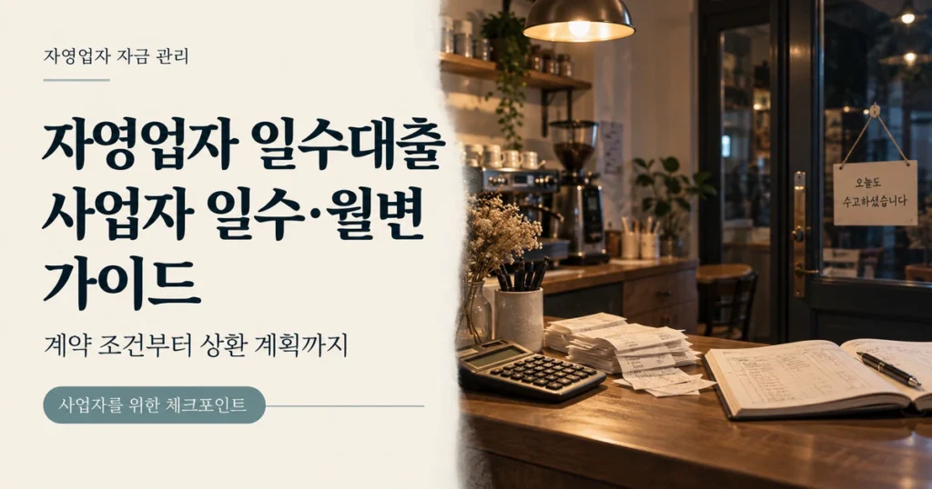 자영업자 일수대출